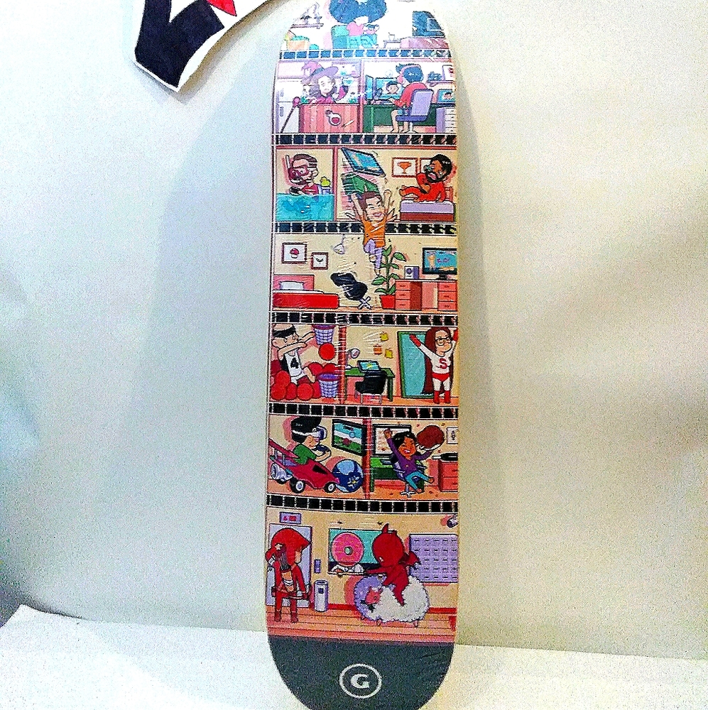 GameSpot Play For All Canadian Maple Skate Deck